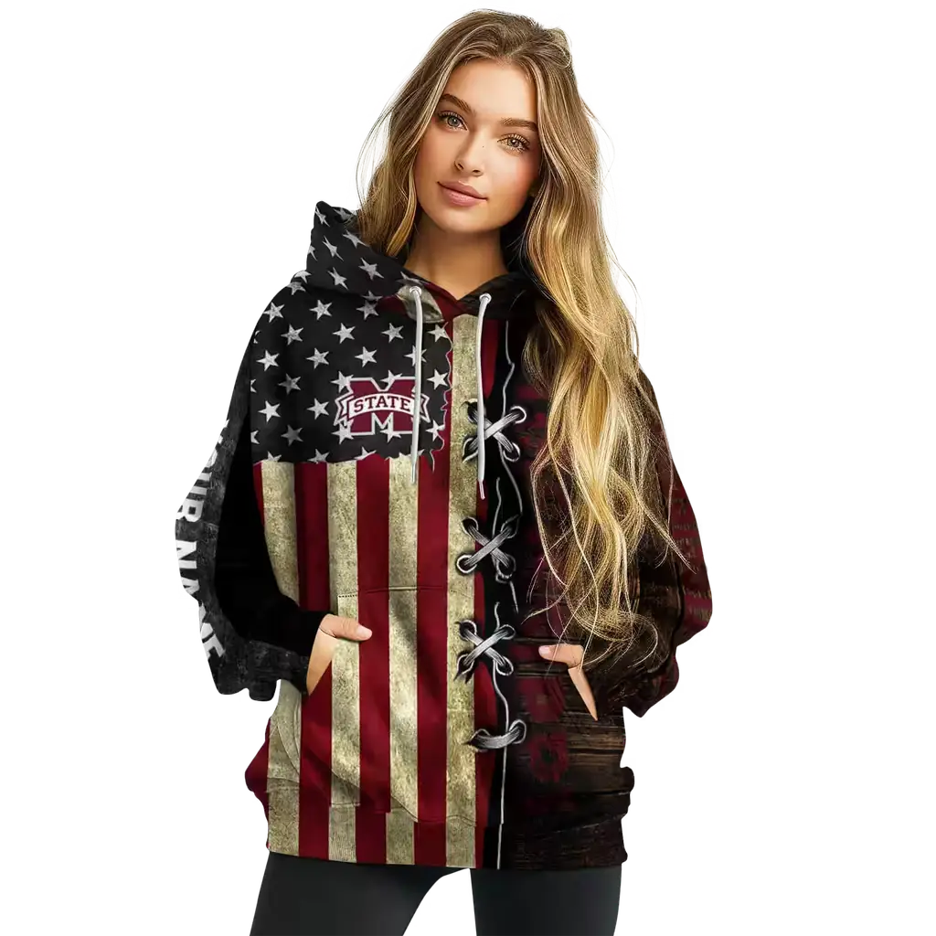 custom mississippi state bulldogs american pride hoodie high quality custom mississippi state bulldogs american pride hoodie high quality