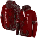 custom mississippi state bulldogs deer silhouette maroon hoodie best selling