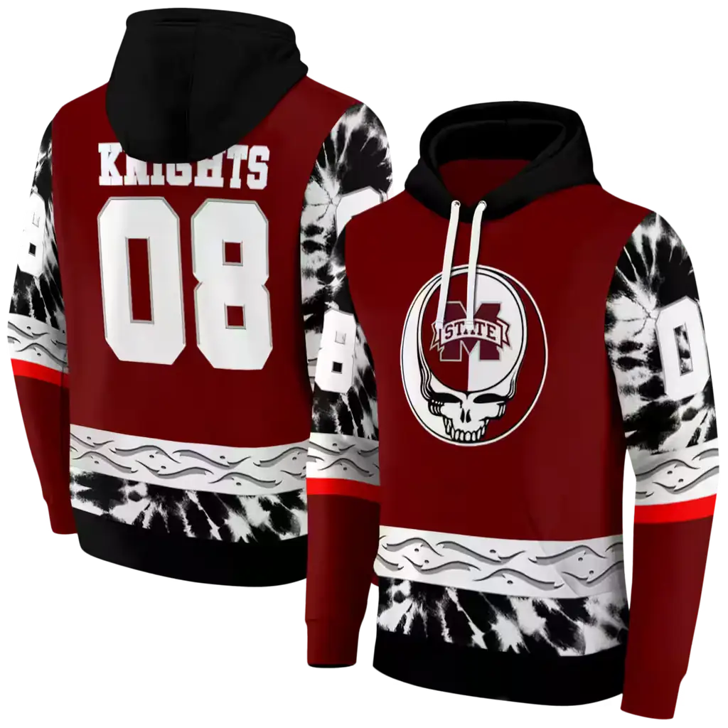 custom mississippi state bulldogs grateful vibes maroon hoodie fashion forward custom mississippi state bulldogs grateful vibes maroon hoodie fashion forward