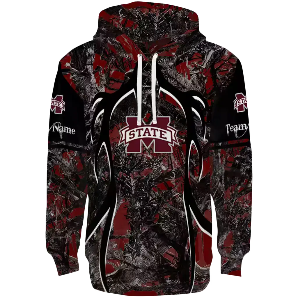 custom mississippi state bulldogs hunting theme maroon black hoodie best selling custom mississippi state bulldogs hunting theme maroon black hoodie best selling