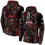 custom mississippi state bulldogs hunting theme maroon black hoodie best selling