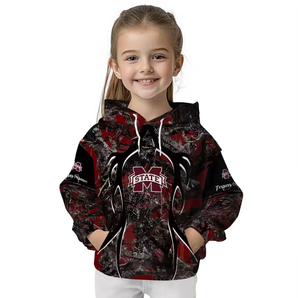 custom mississippi state bulldogs hunting theme maroon black hoodie top rated custom mississippi state bulldogs hunting theme maroon black hoodie top rated