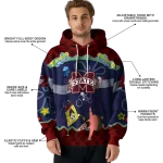 custom mississippi state bulldogs spongebob patrick star maroon navy hoodie best selling