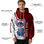 custom mississippi state bulldogs stitch maroon hoodie best selling