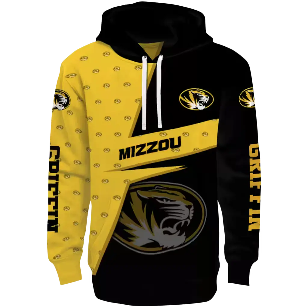 custom missouri tigers abstract shape black hoodie best selling custom missouri tigers abstract shape black hoodie best selling