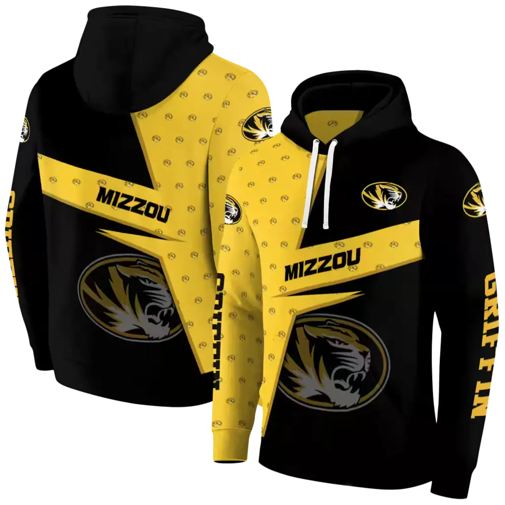 custom missouri tigers abstract shape black hoodie fashion forward custom missouri tigers abstract shape black hoodie fashion forward