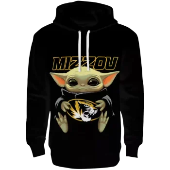 custom missouri tigers baby yoda black hoodie best selling