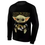 custom missouri tigers baby yoda black hoodie best selling