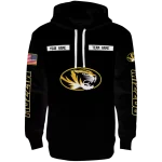 custom missouri tigers punisher skull black hoodie best selling