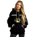 custom missouri tigers punisher skull black hoodie best selling