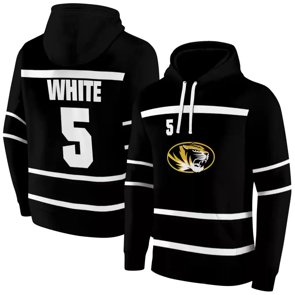 custom missouri tigers striped pattern black hoodie fashion forward custom missouri tigers striped pattern black hoodie fashion forward