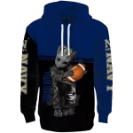 custom navy midshipmen baby groot blue black hoodie best selling
