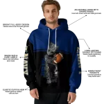 custom navy midshipmen baby groot blue black hoodie best selling
