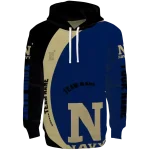 custom navy midshipmen minimalist design blue black hoodie best selling