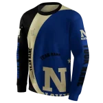 custom navy midshipmen minimalist design blue black hoodie best selling