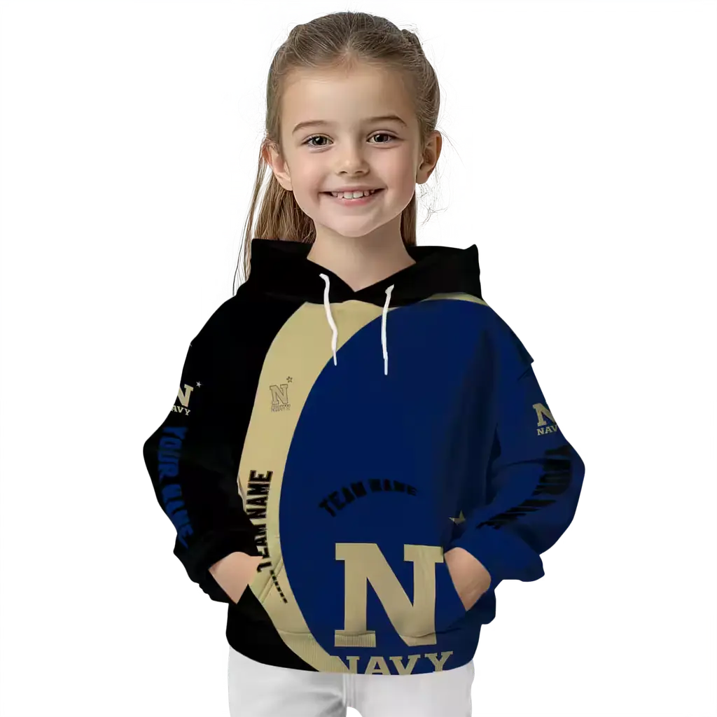 custom navy midshipmen minimalist design blue black hoodie top rated custom navy midshipmen minimalist design blue black hoodie top rated