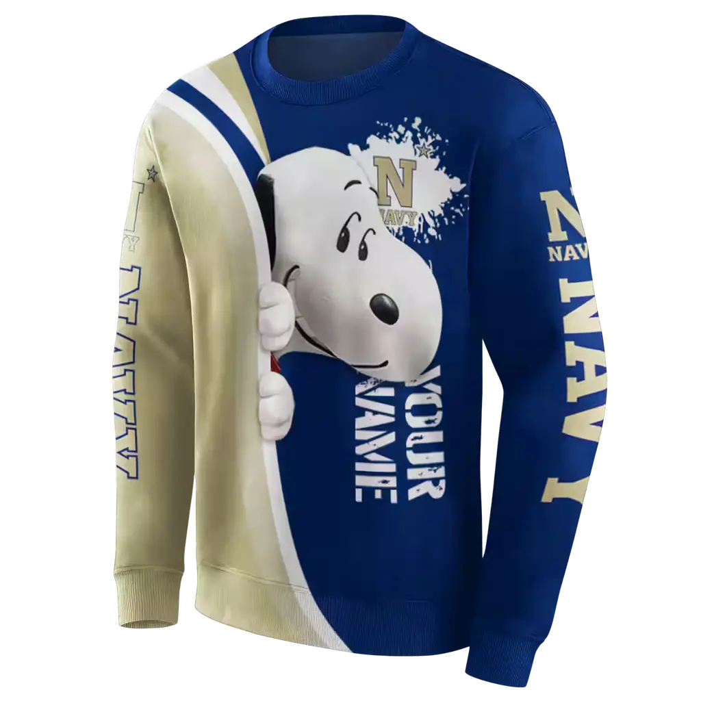 custom navy midshipmen peeking snoopy blue hoodie new arrival custom navy midshipmen peeking snoopy blue hoodie new arrival