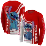 custom nc state wolfpack stitch red hoodie best selling