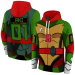 custom nc state wolfpack superhero armor red green hoodie best selling