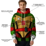 custom nc state wolfpack superhero armor red green hoodie best selling
