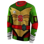 custom nc state wolfpack superhero armor red green hoodie best selling
