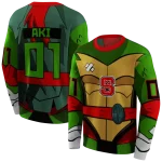 custom nc state wolfpack superhero armor red green hoodie best selling
