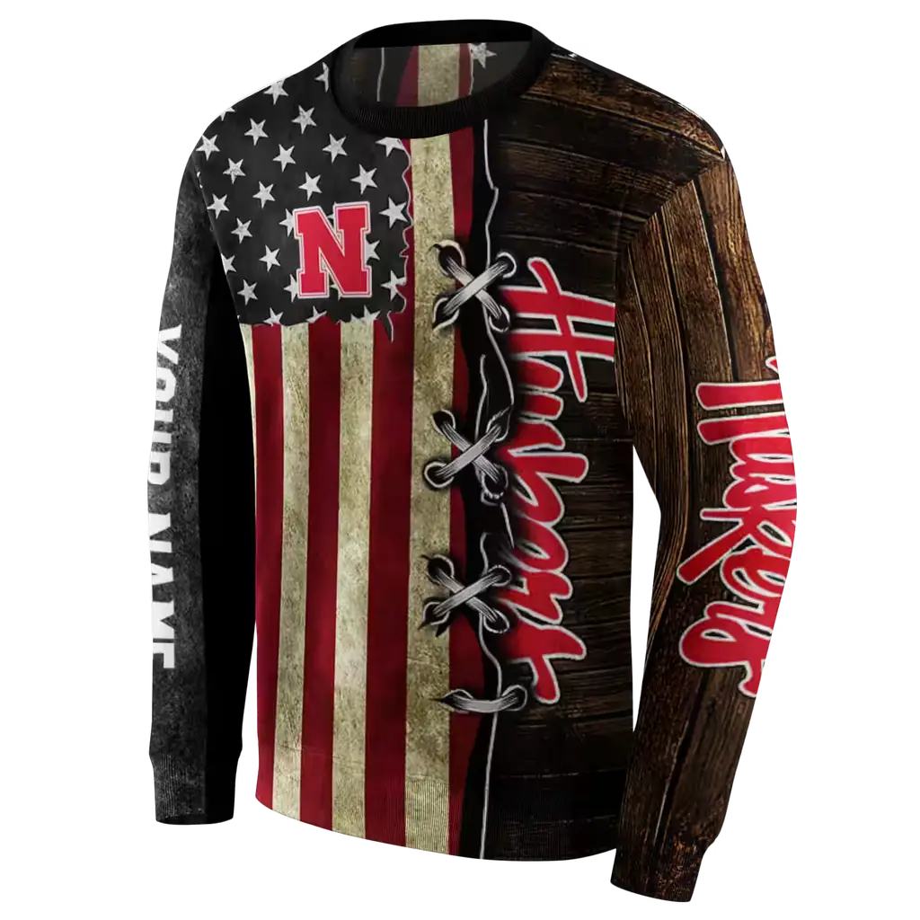 custom nebraska cornhuskers american pride hoodie new arrival custom nebraska cornhuskers american pride hoodie new arrival