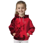 custom nebraska cornhuskers deer silhouette red hoodie best selling