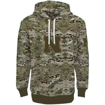 custom nebraska cornhuskers military style hoodie best selling