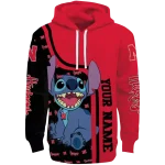 custom nebraska cornhuskers stitch red hoodie best selling