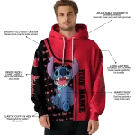 custom nebraska cornhuskers stitch red hoodie best selling