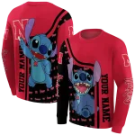 custom nebraska cornhuskers stitch red hoodie best selling