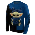 custom nevada wolf pack baby yoda blue black hoodie best selling