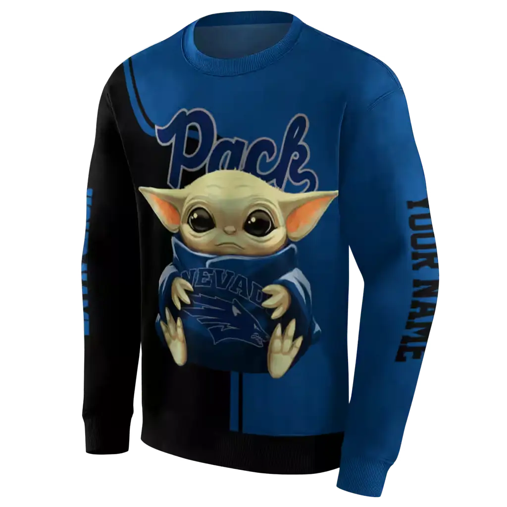 custom nevada wolf pack baby yoda blue black hoodie new arrival custom nevada wolf pack baby yoda blue black hoodie new arrival