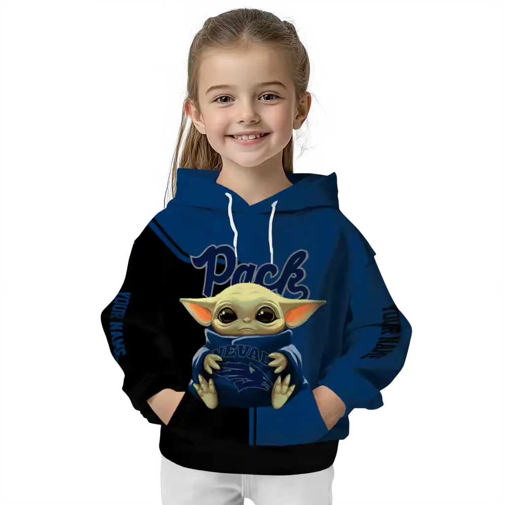 custom nevada wolf pack baby yoda blue black hoodie top rated custom nevada wolf pack baby yoda blue black hoodie top rated