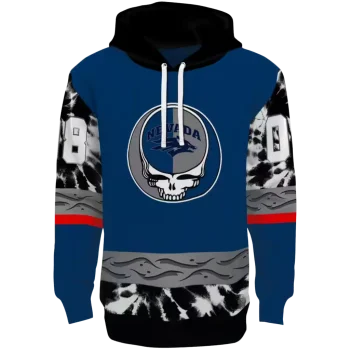 custom nevada wolf pack grateful vibes blue hoodie best selling