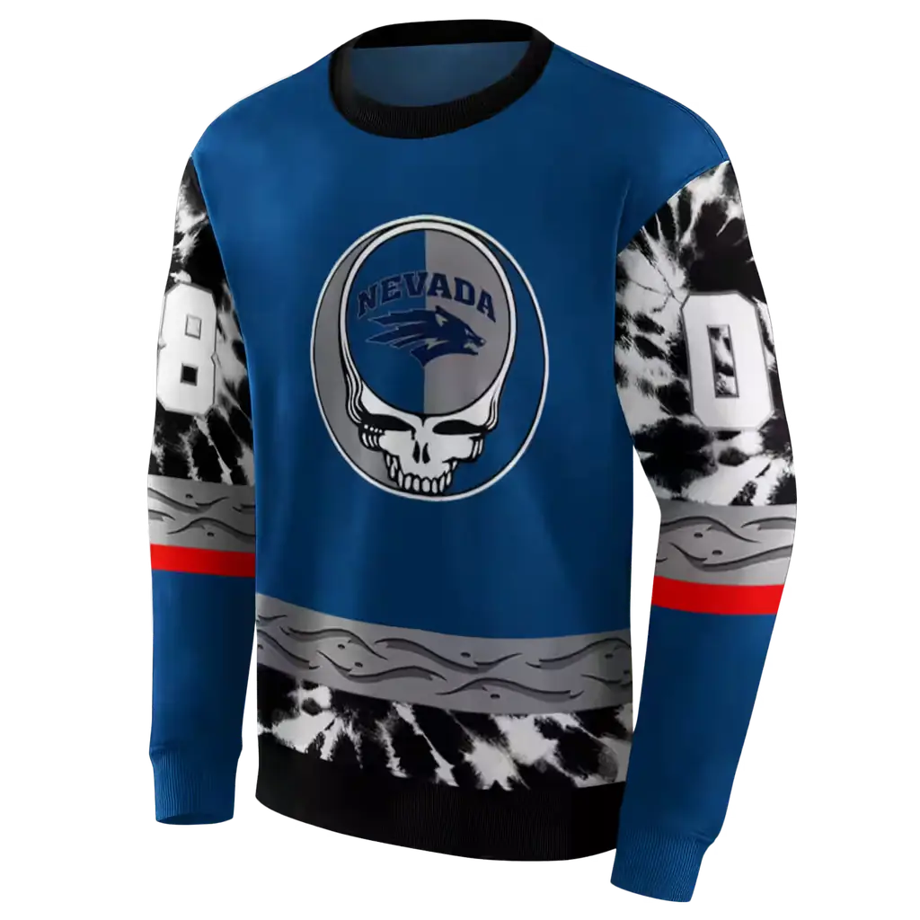 custom nevada wolf pack grateful vibes blue hoodie new arrival custom nevada wolf pack grateful vibes blue hoodie new arrival