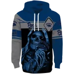 custom nevada wolf pack grim reaper blue black hoodie best selling