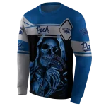 custom nevada wolf pack grim reaper blue black hoodie best selling