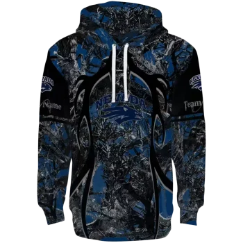 custom nevada wolf pack hunting theme blue black hoodie best selling