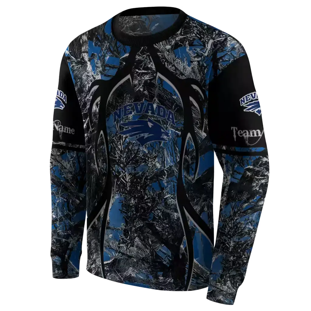 custom nevada wolf pack hunting theme blue black hoodie new arrival custom nevada wolf pack hunting theme blue black hoodie new arrival
