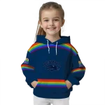 custom nevada wolf pack rainbow stripes blue hoodie best selling