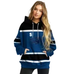 custom nevada wolf pack striped pattern blue hoodie best selling