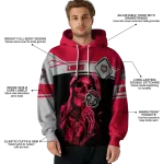 custom new mexico lobos grim reaper red black hoodie best selling