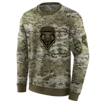 custom new mexico lobos military style hoodie best selling