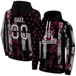 custom new mexico state aggies distressed flag crimson black hoodie best selling