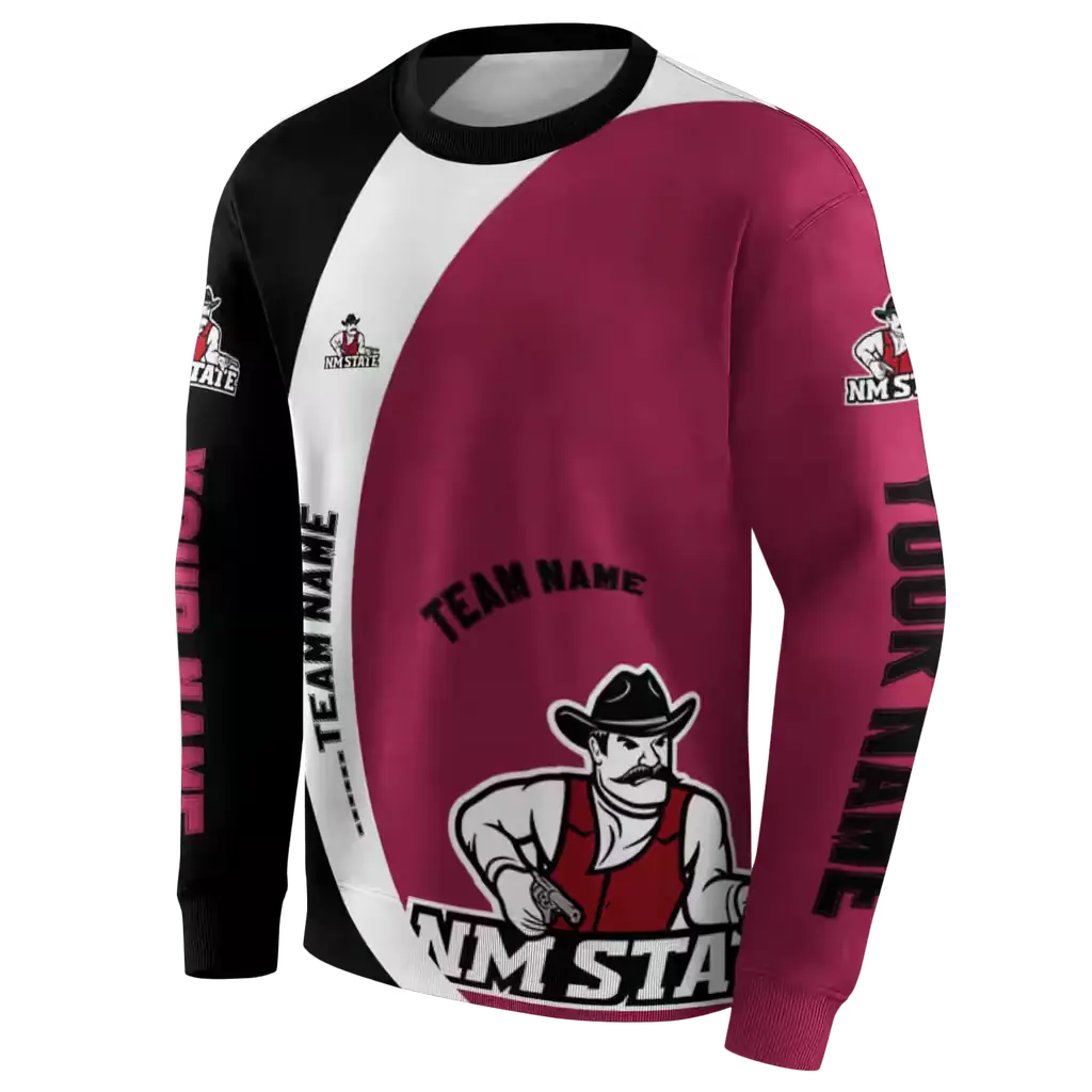 custom new mexico state aggies minimalist design crimson black hoodie new arrival custom new mexico state aggies minimalist design crimson black hoodie new arrival