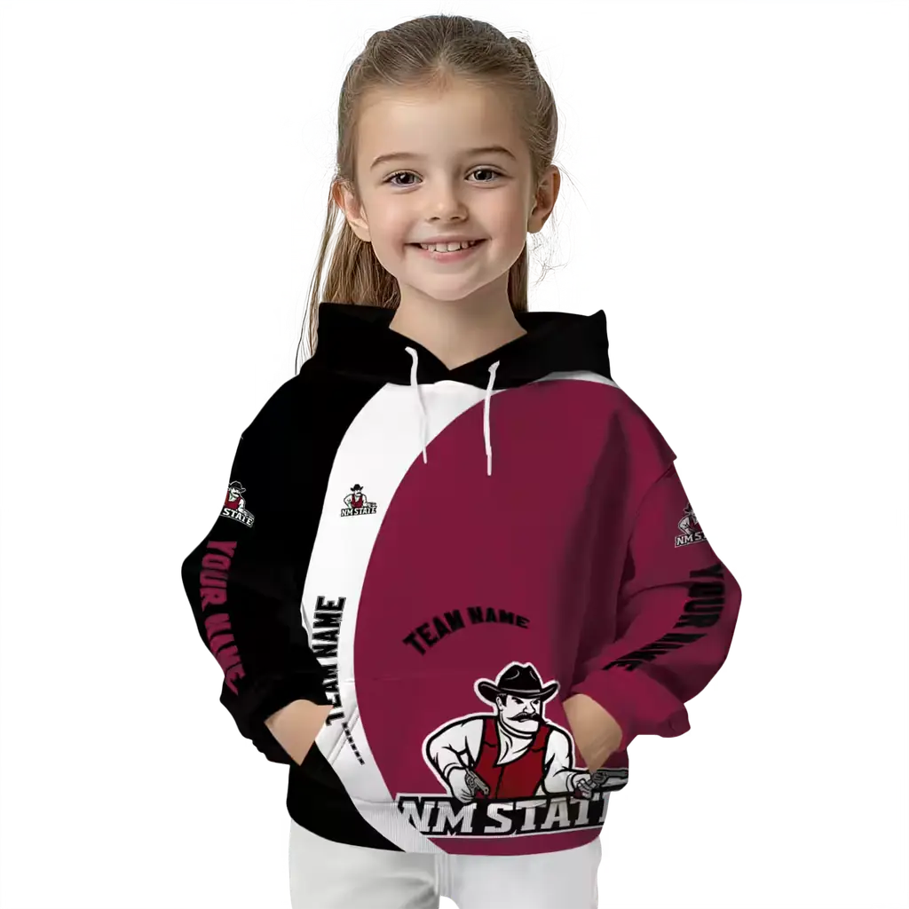 custom new mexico state aggies minimalist design crimson black hoodie top rated custom new mexico state aggies minimalist design crimson black hoodie top rated