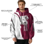 custom new mexico state aggies peeking snoopy crimson hoodie best selling