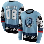 custom north carolina tar heels grateful vibes light blue hoodie best selling